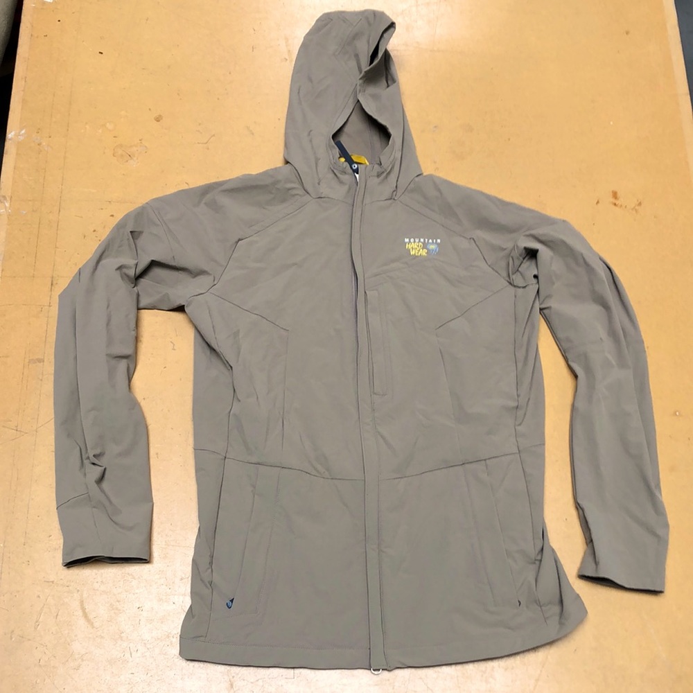 Mountain Hardwear stretch jacket beige tan Medium